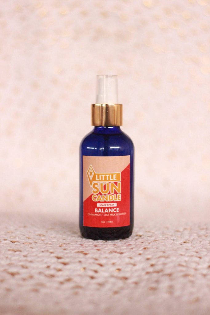 BALANCE Cinnamon + Honey Oat Milk Space Spray - LITTLE SUN CANDLE