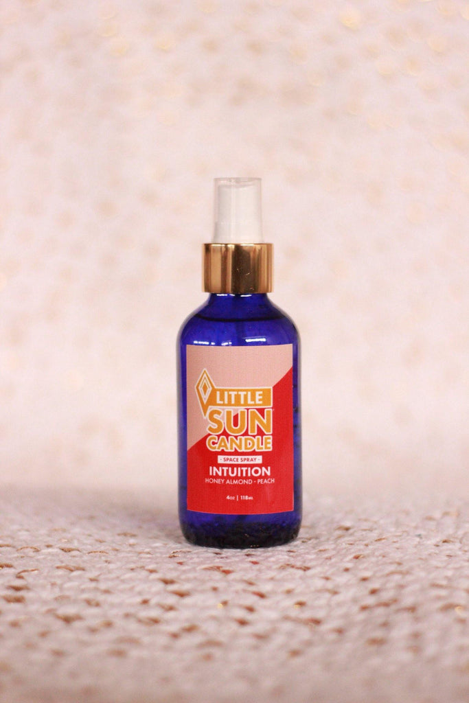 INTUITION Honey Almond + Peach Space Spray - LITTLE SUN CANDLE